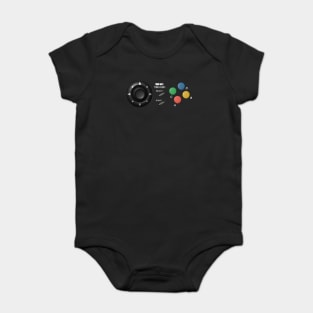 Neo Geo Game Pad Baby Bodysuit